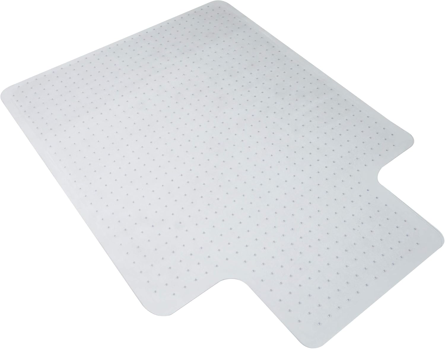 OFM Carpeted Office Chair Mat - Computer Desk Chair Mat for Carpeted Floors - Easy Slide Rolling Plastic Floor Mat for Office Chairs on Carpeted Floors Work, Home, Game with Extended Lip (36" x 48")