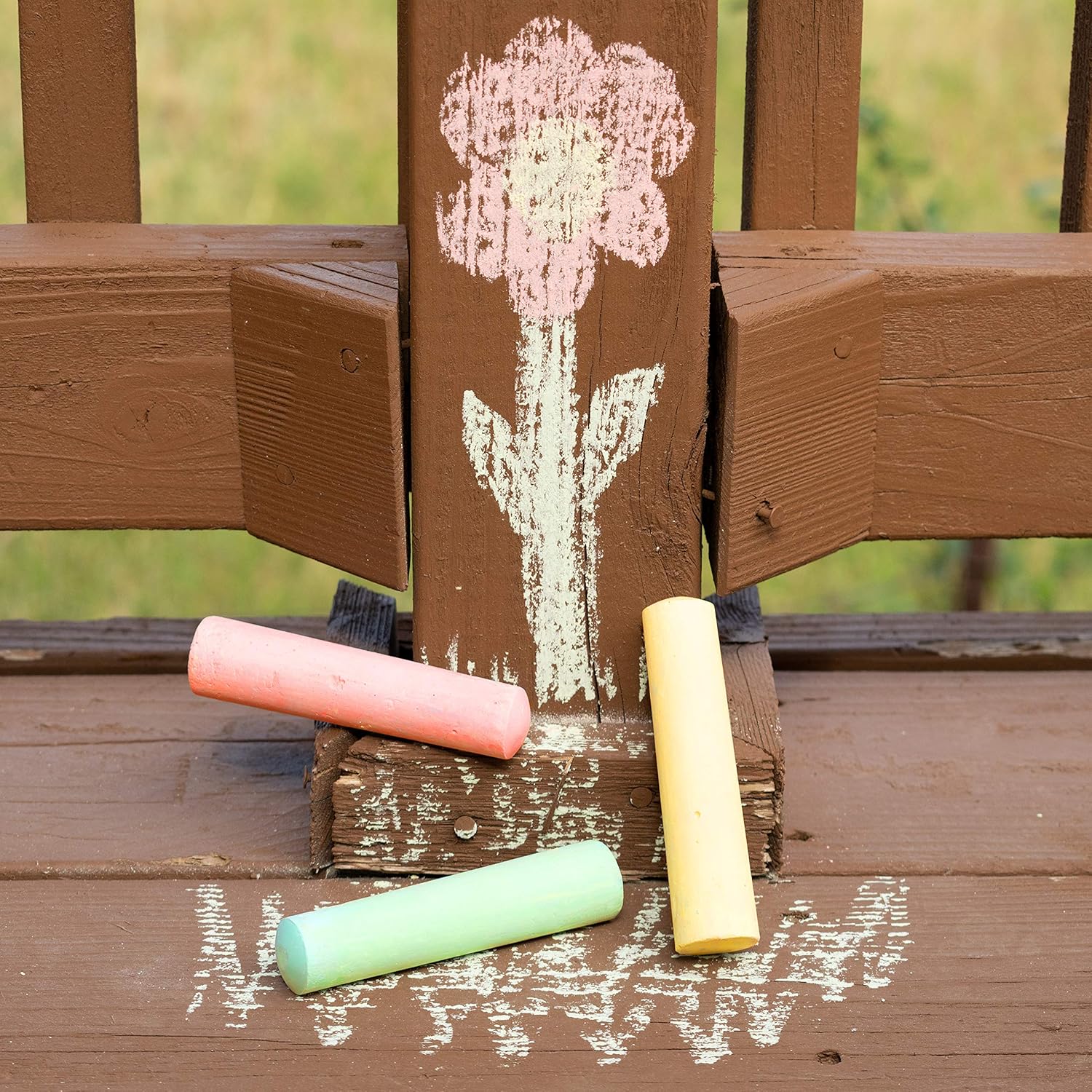 126 Colors Jumbo Sidewalk Chalk Set