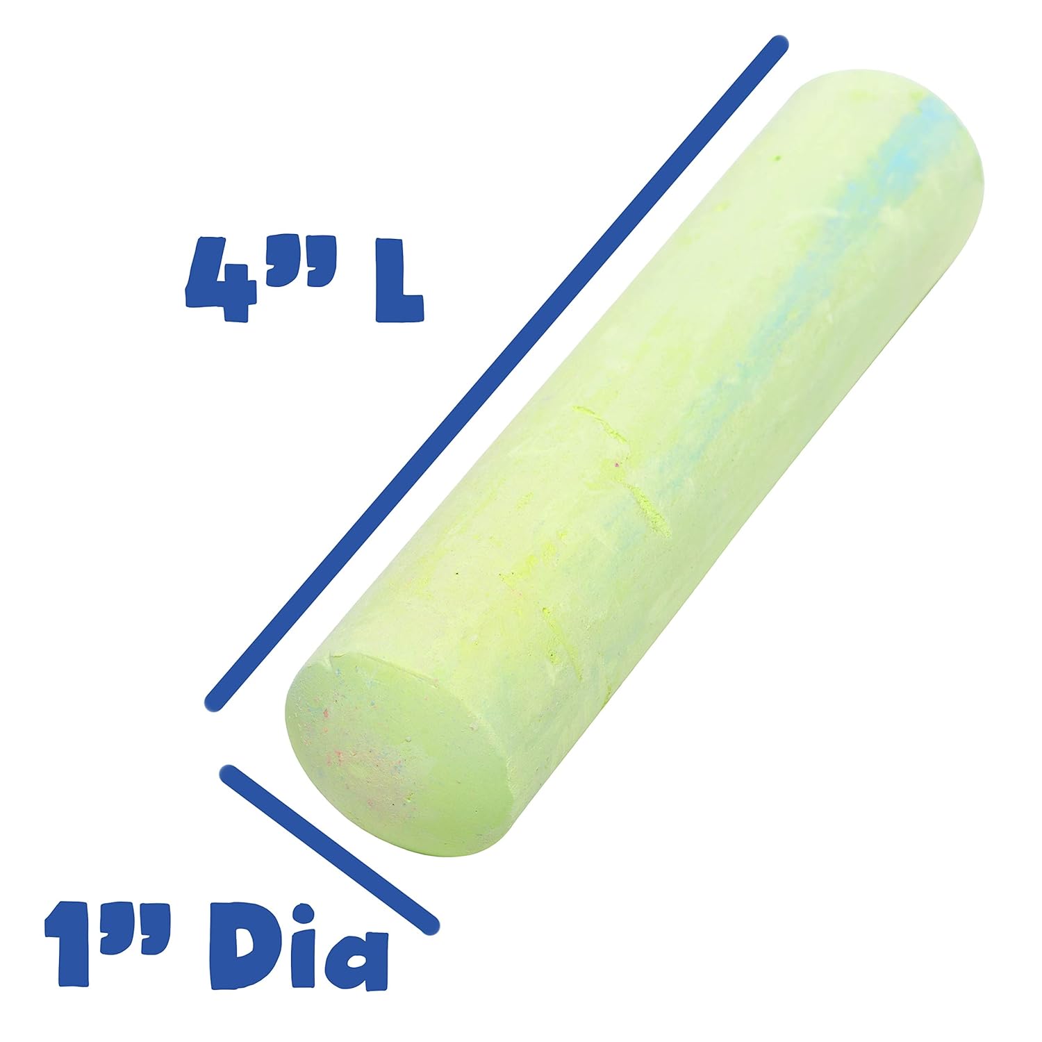 126 Colors Jumbo Sidewalk Chalk Set