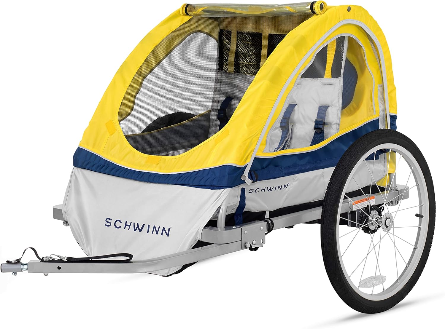 Children's Bike Trailer, Single/Double Seat, Sun Canopy