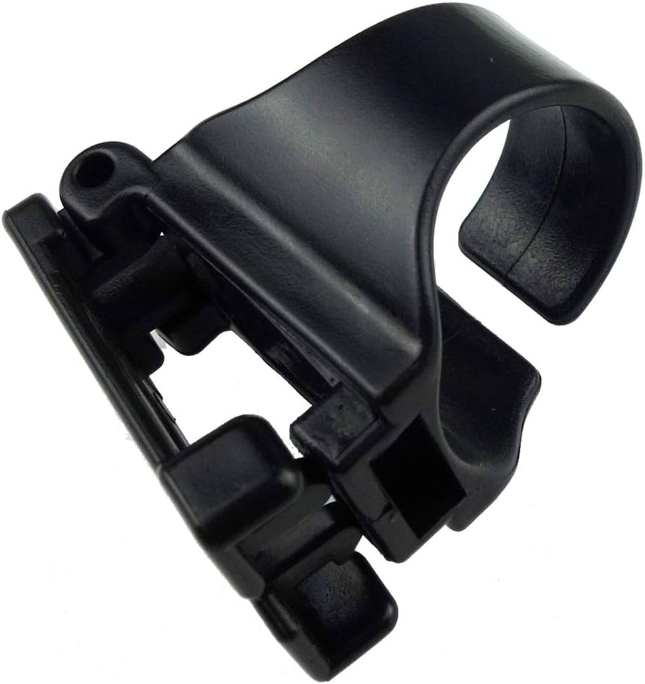 4 Piece Black Plastic Snorkel Clamps