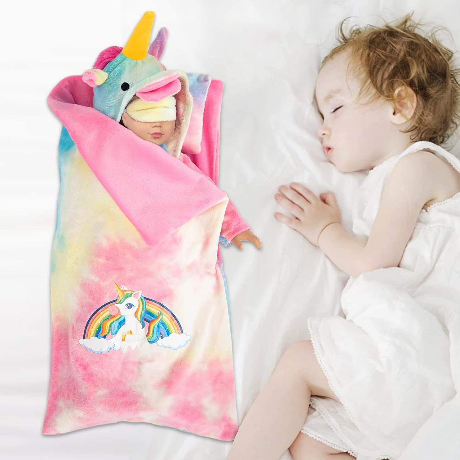 American 18" Doll Clothes and Sleeping Bag Set