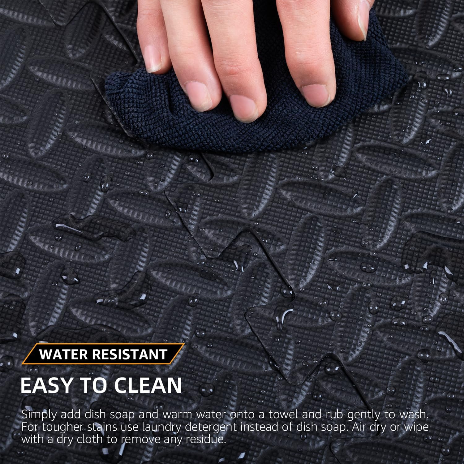 24 Pack 1.27cm Thick Floor Exercise Mats