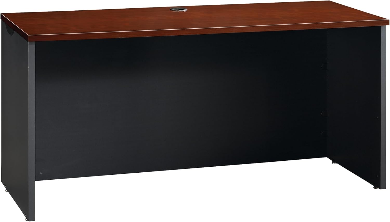 Via Commercial Office Credenza, Classic Cherry Finish