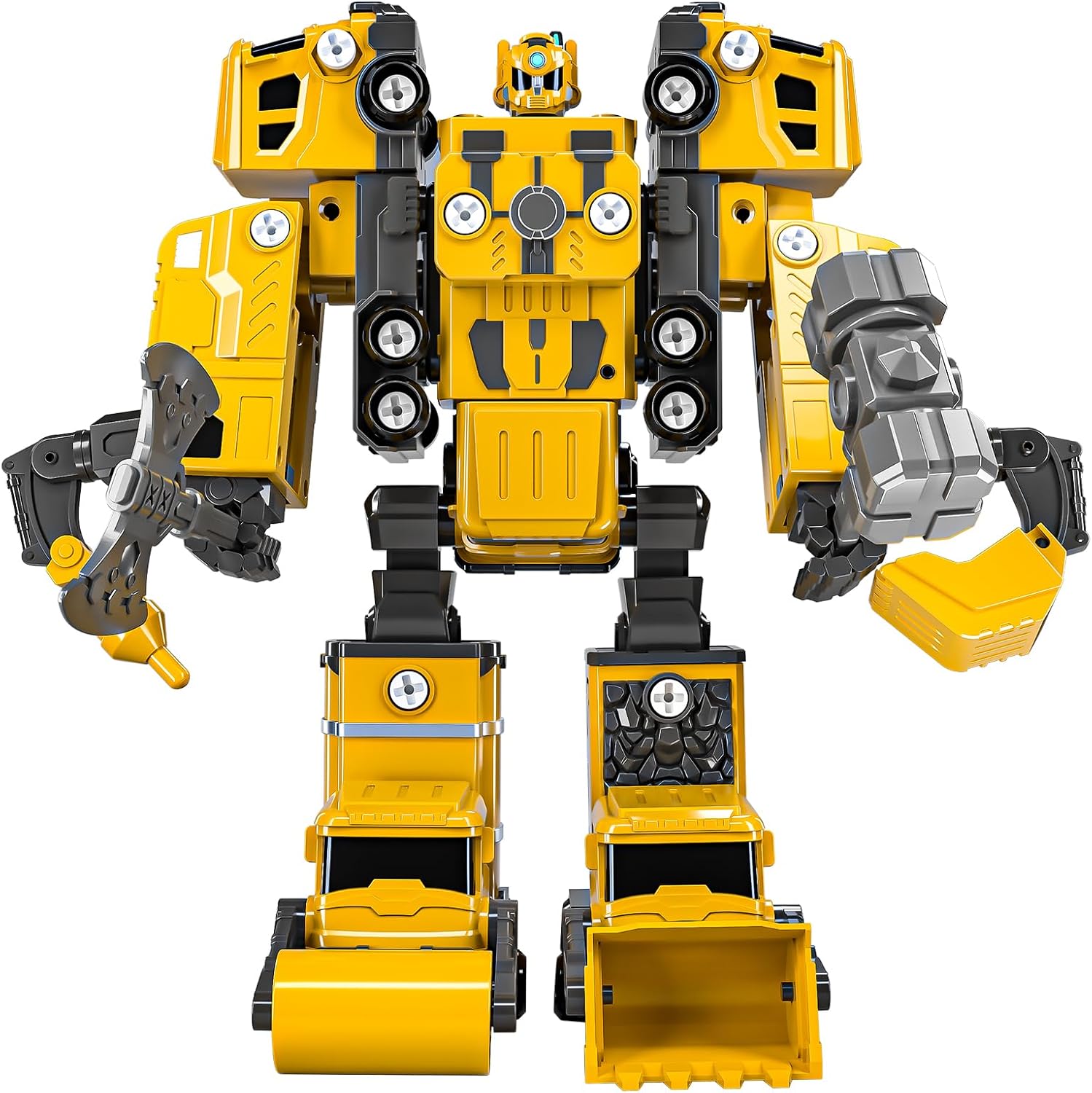Children's Construction Vehicles, Transforming Robot, Ages 3-7