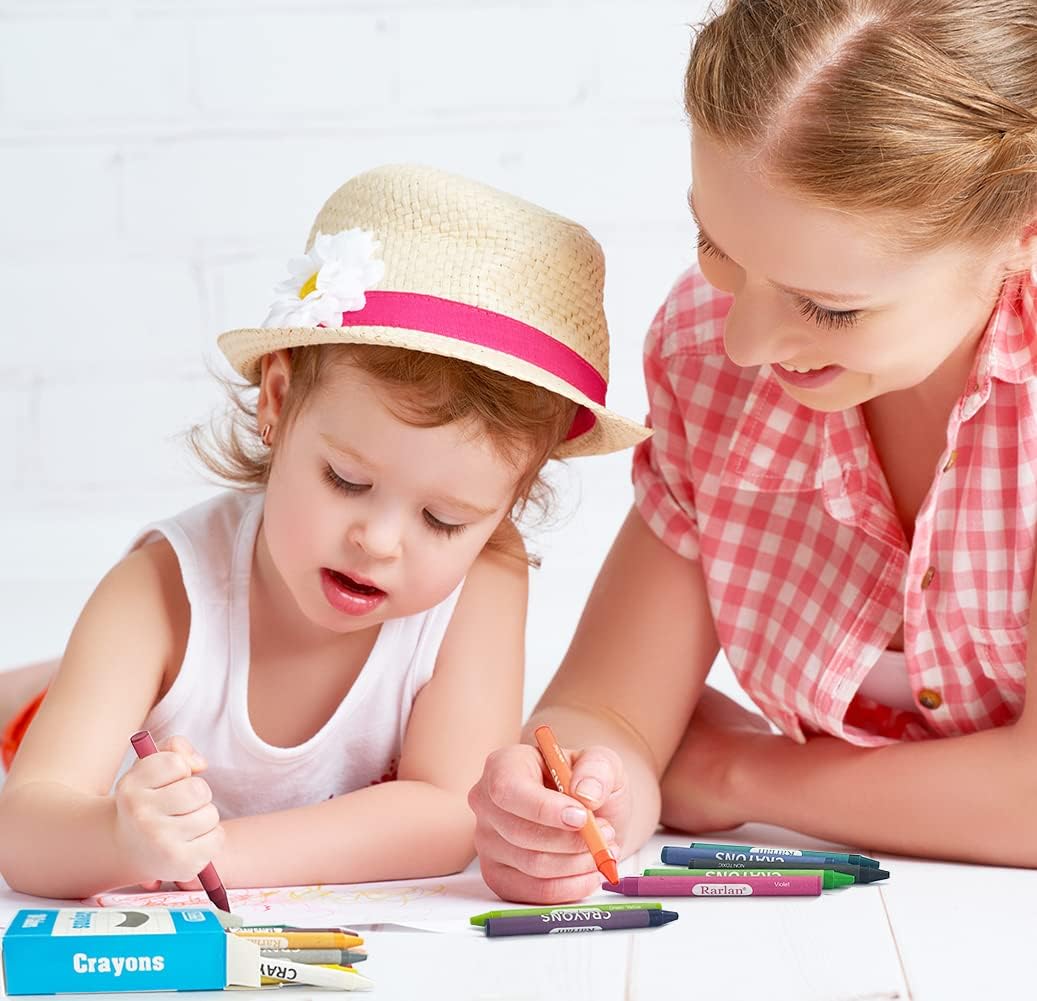 30 Crayons Bulk Pack, 24 Colors