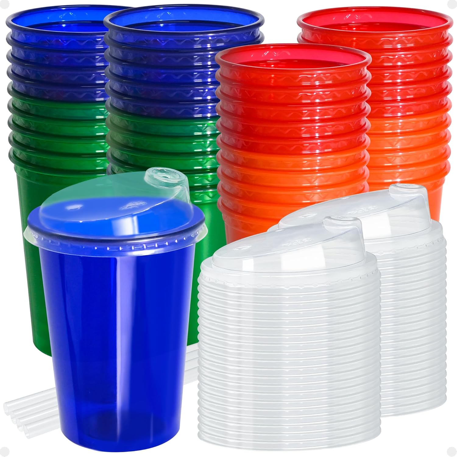 12 oz Kids Cups, 40 Reusable