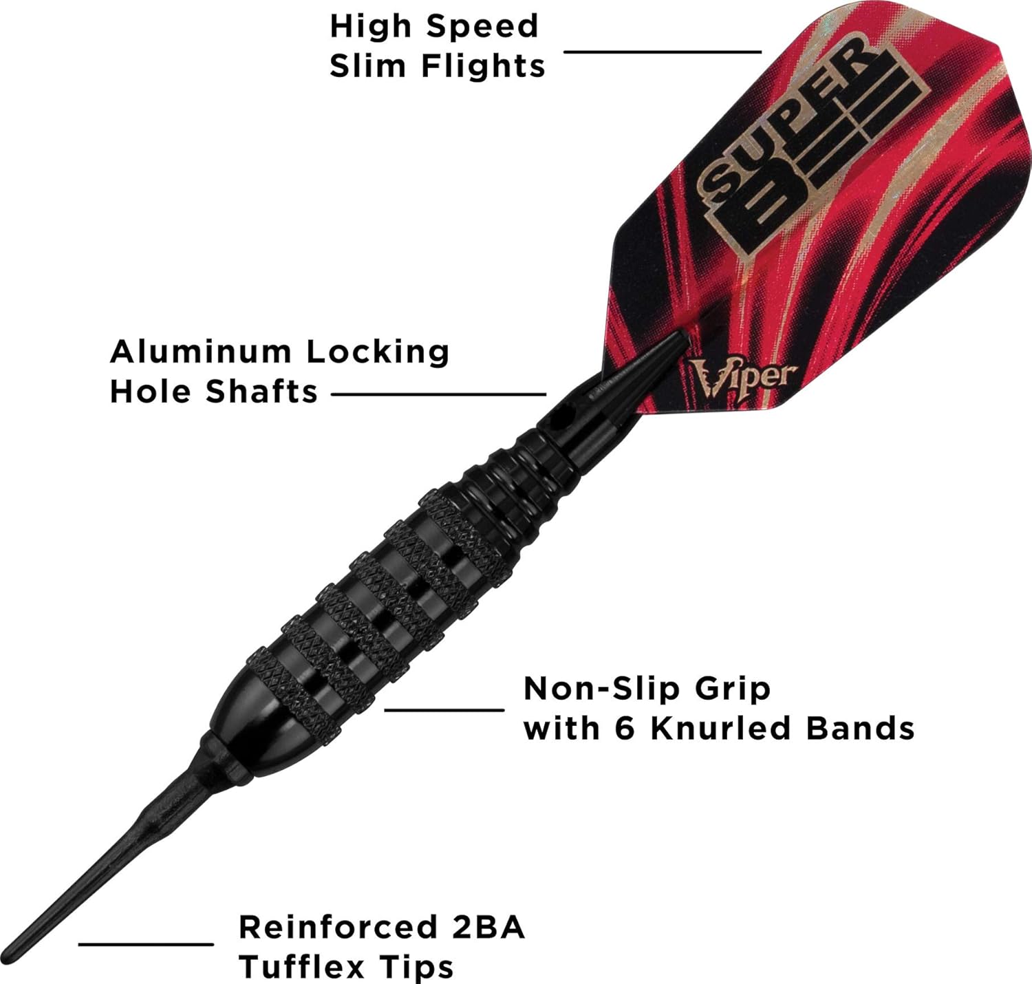 16g Viper Super Bee Soft Tip Darts