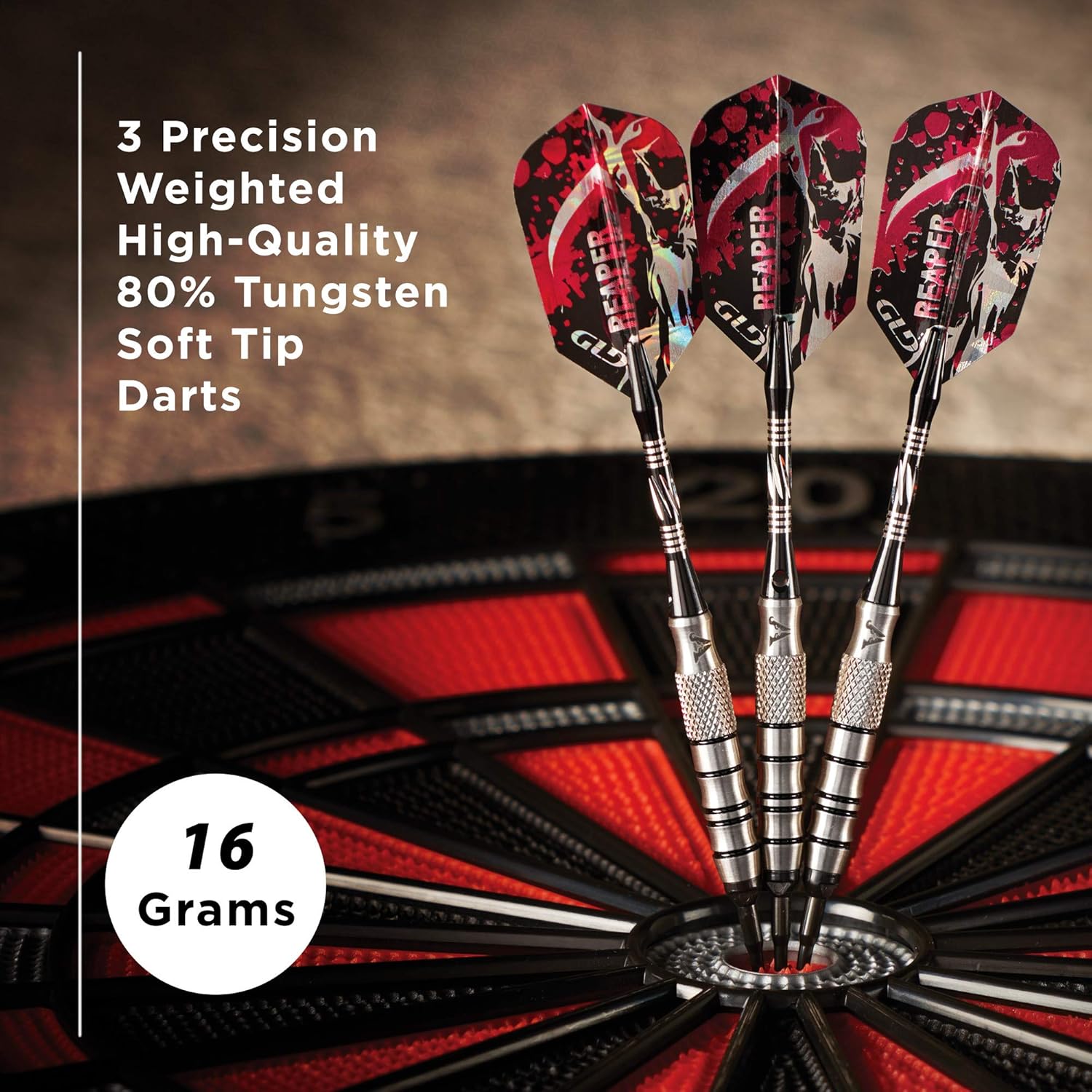 80% Tungsten Darts with Case