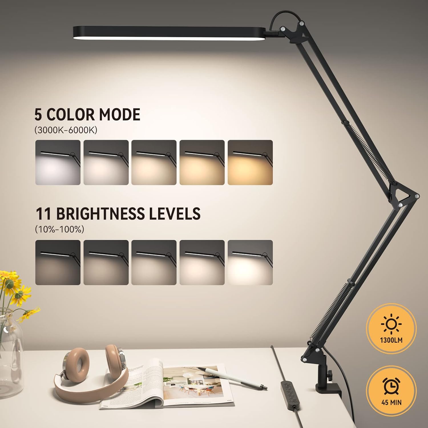 31.5 inch LED Desk Lamp