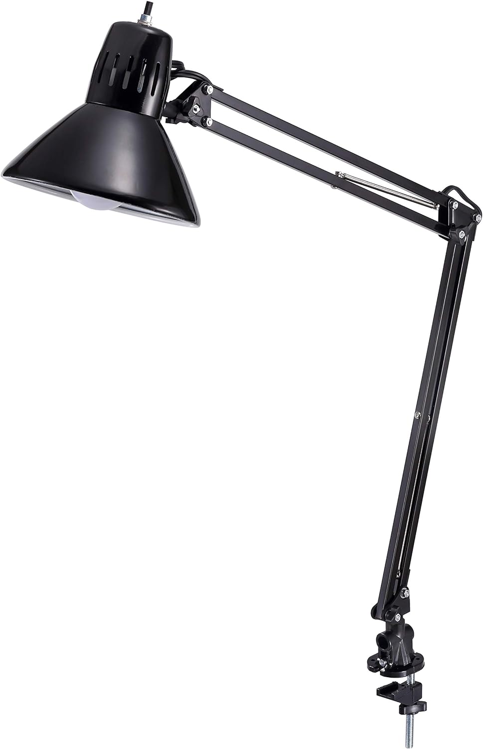 36" LED Pendulum Table Lamp, Black