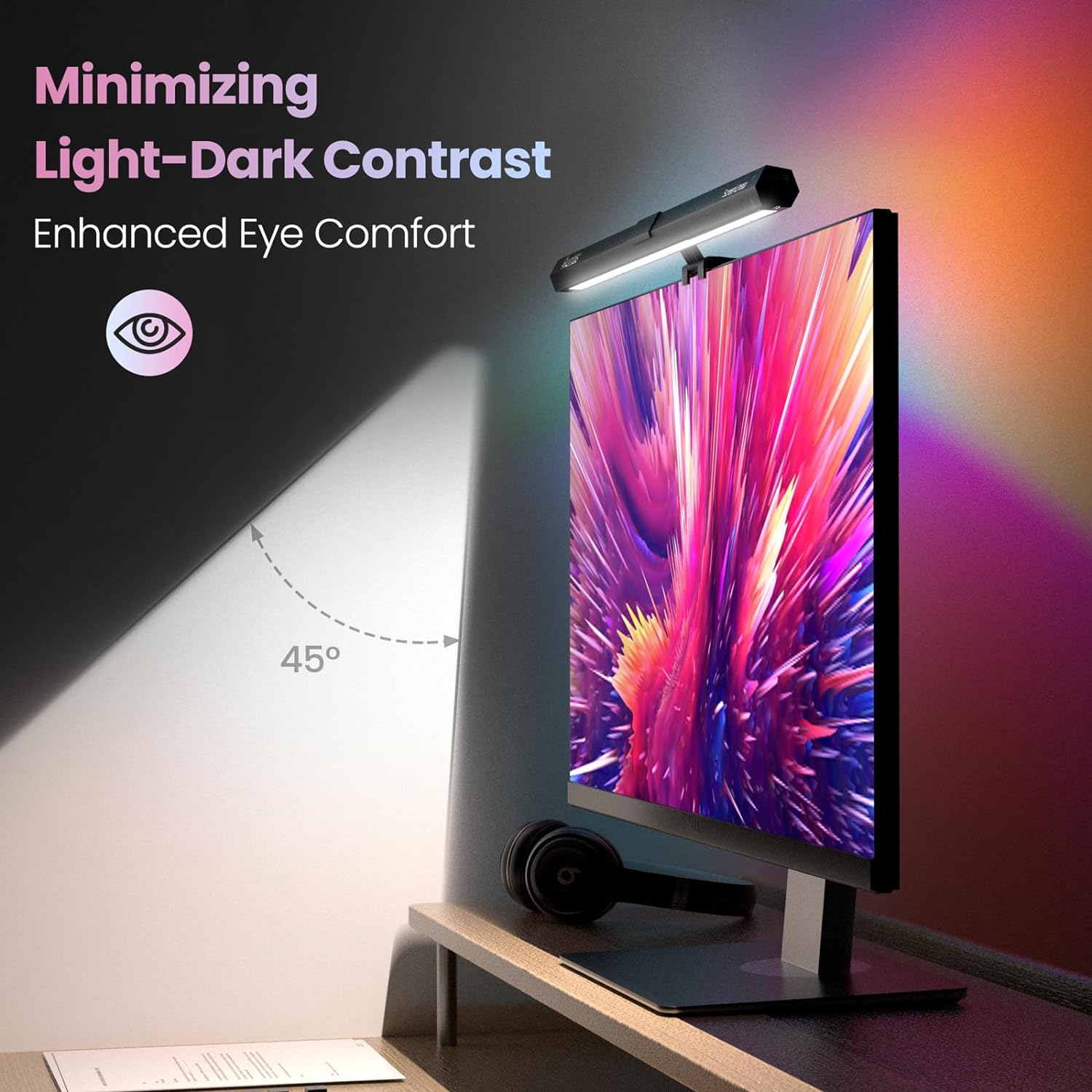 15 Modes RGB Backlight Monitor Light