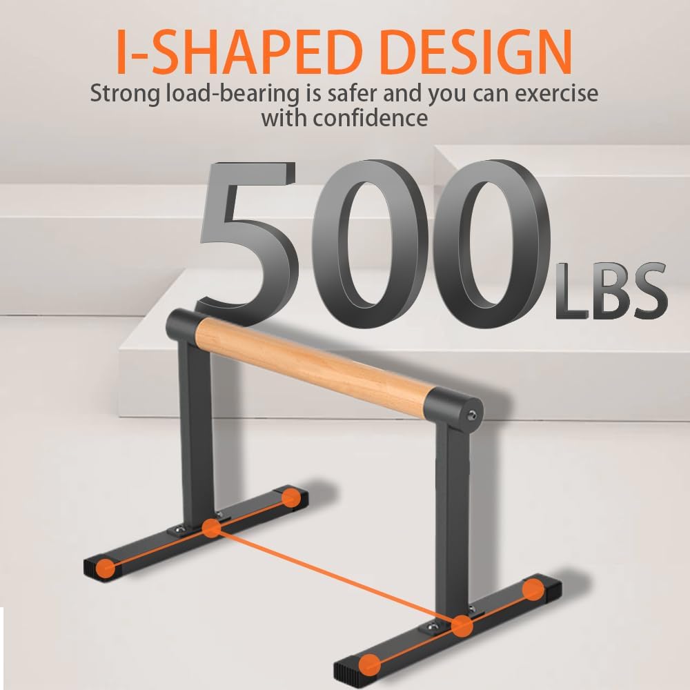 Wooden Parallel Dip Bars