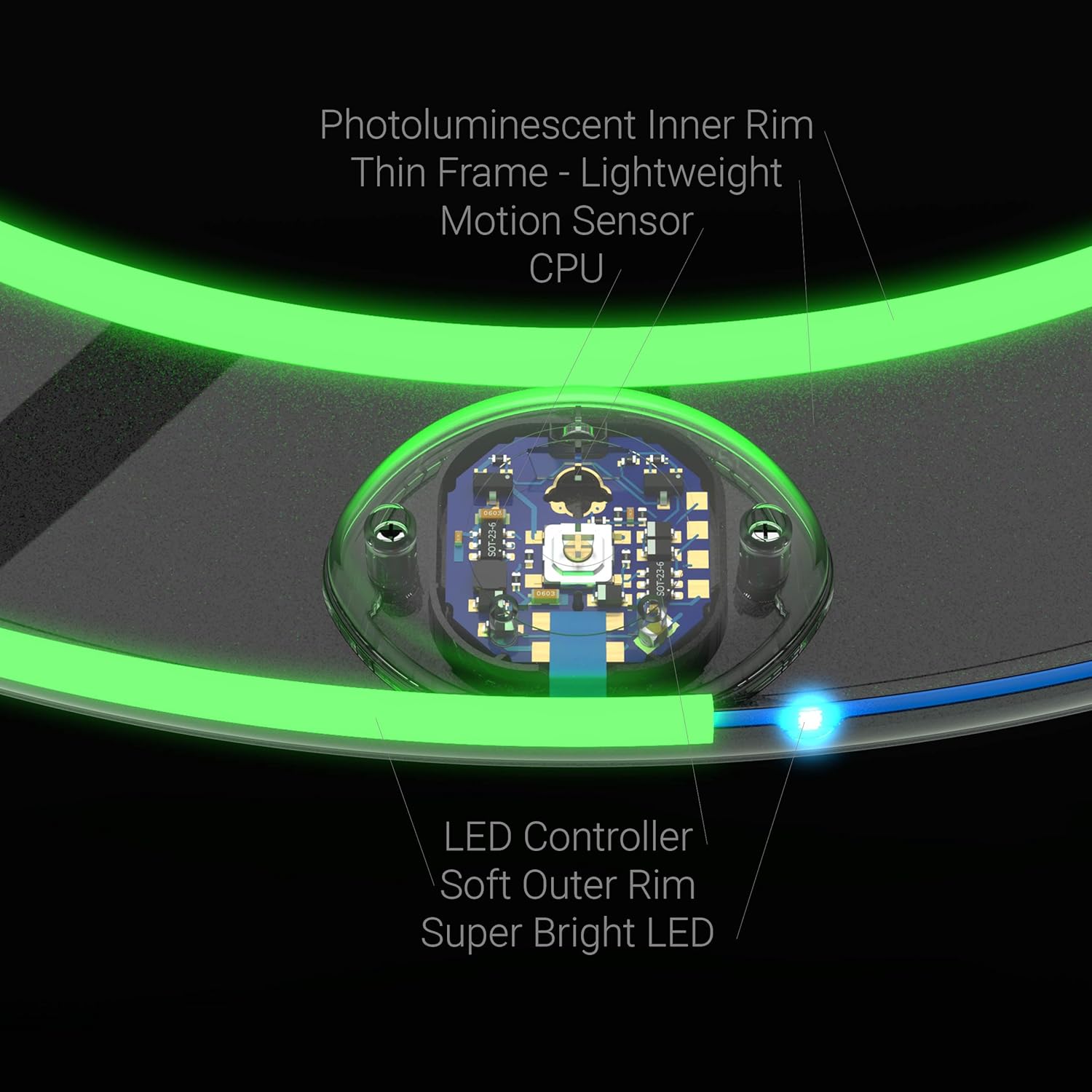 12 LED Lights Flying Ring