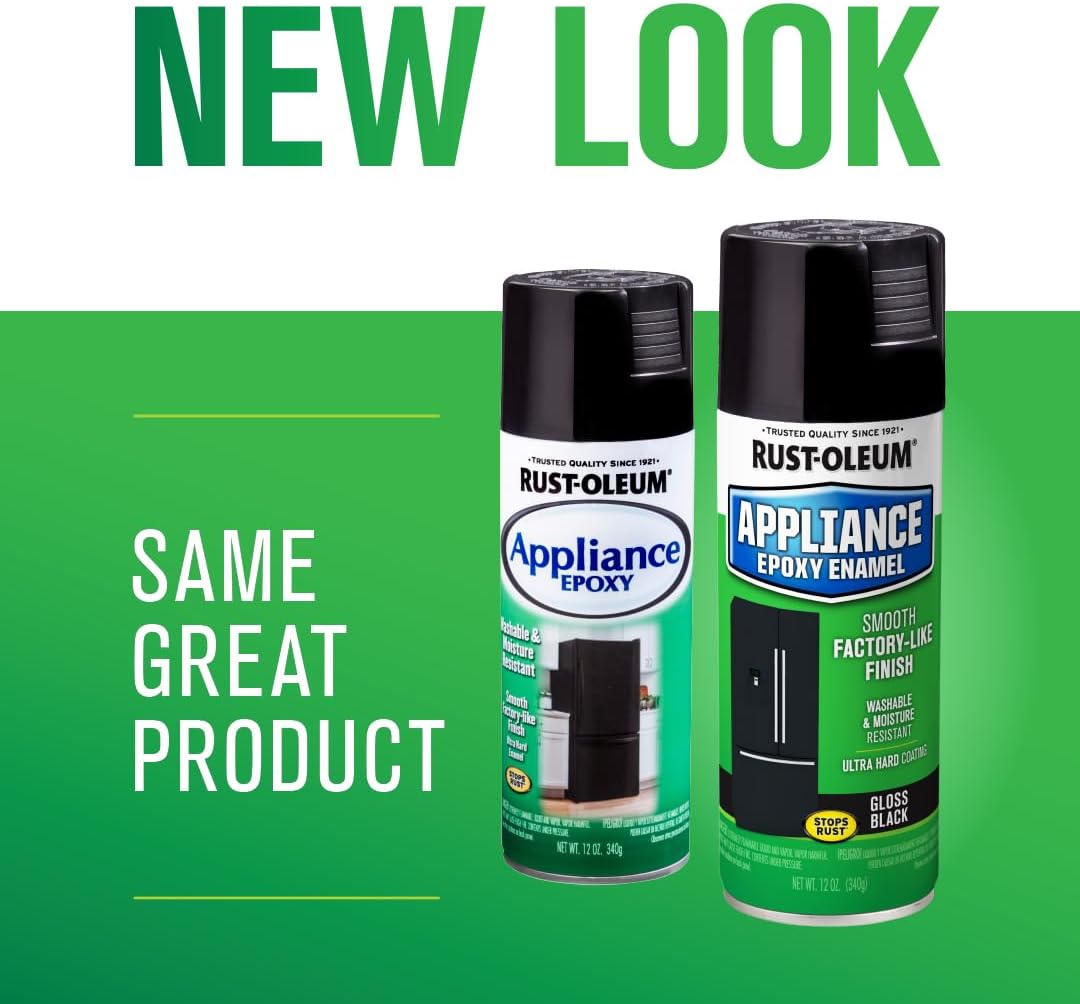12 oz Appliance Spray Paint, Black