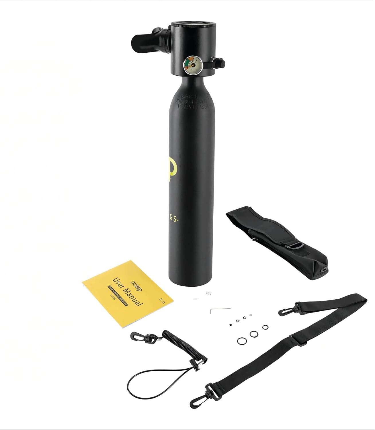 Mini Scuba Tank Dive Set, 0.5L Oxygen Tank