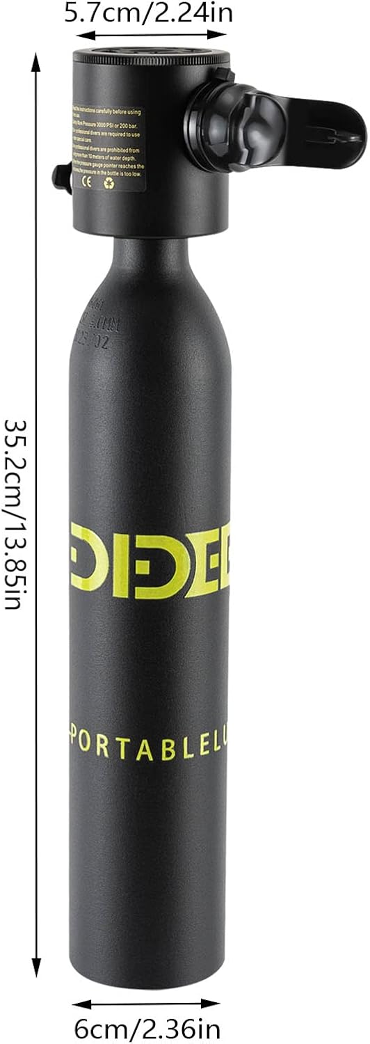 Mini Scuba Tank Dive Set, 0.5L Oxygen Tank
