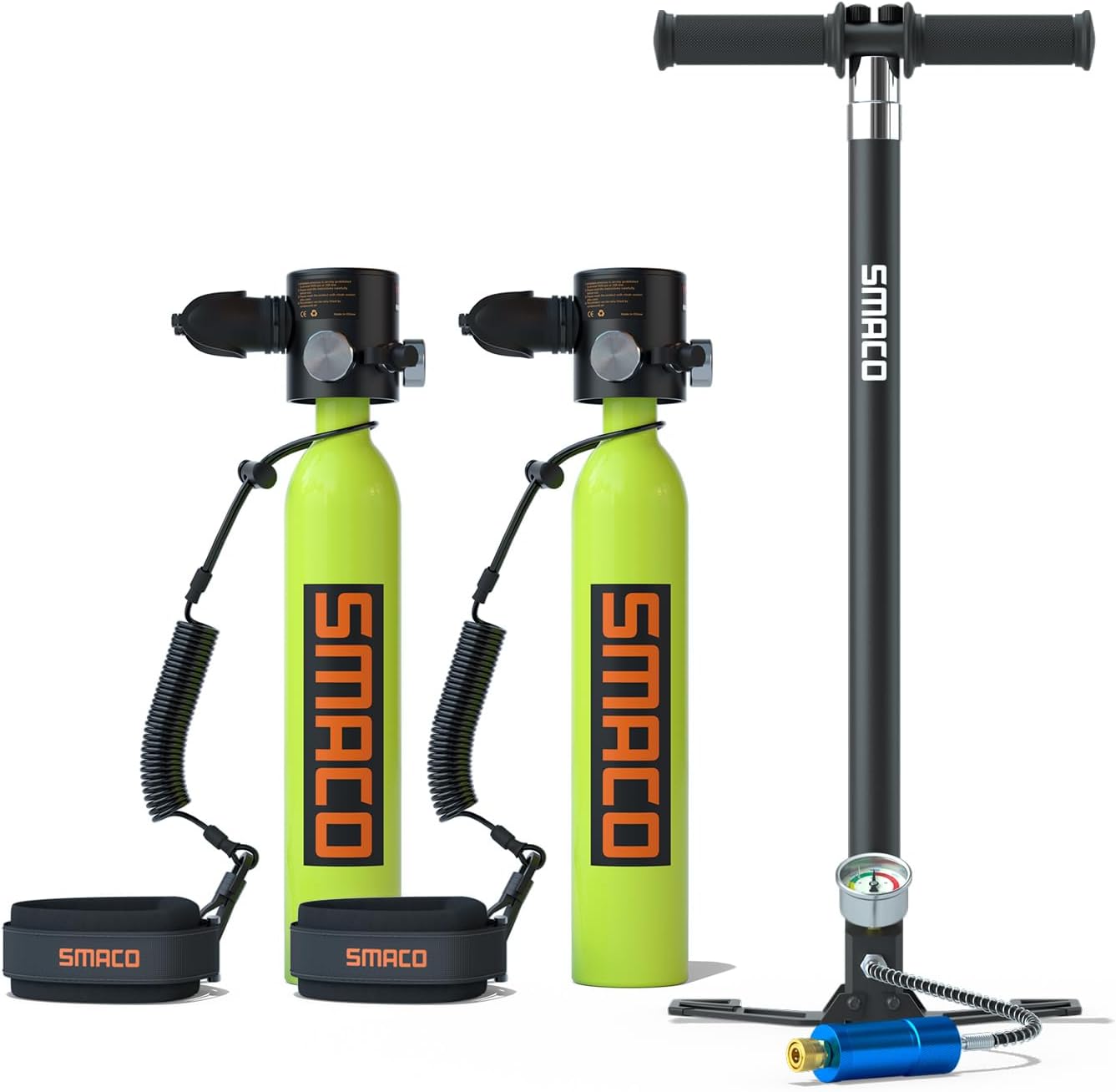 S300 Plus Mini Scuba Tank, 0.5L, Portable
