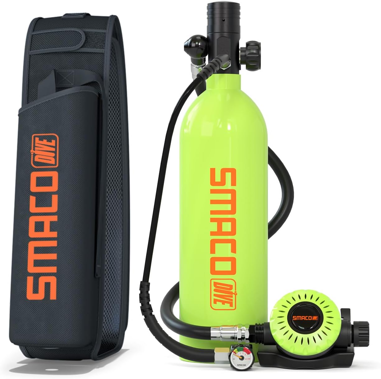 Mini Scuba Vest, 1L Scuba Cylinder