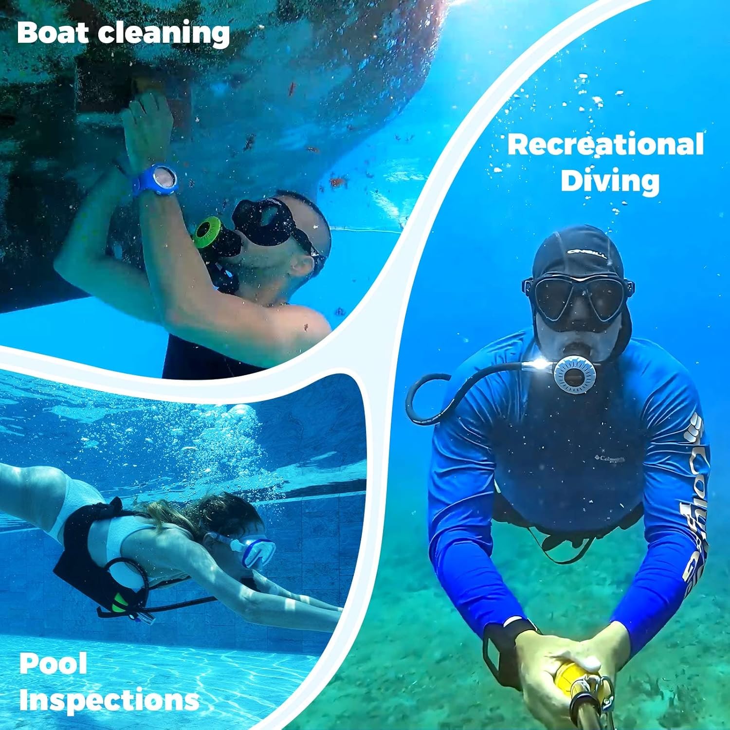 Mini Scuba Vest, 1L Scuba Cylinder