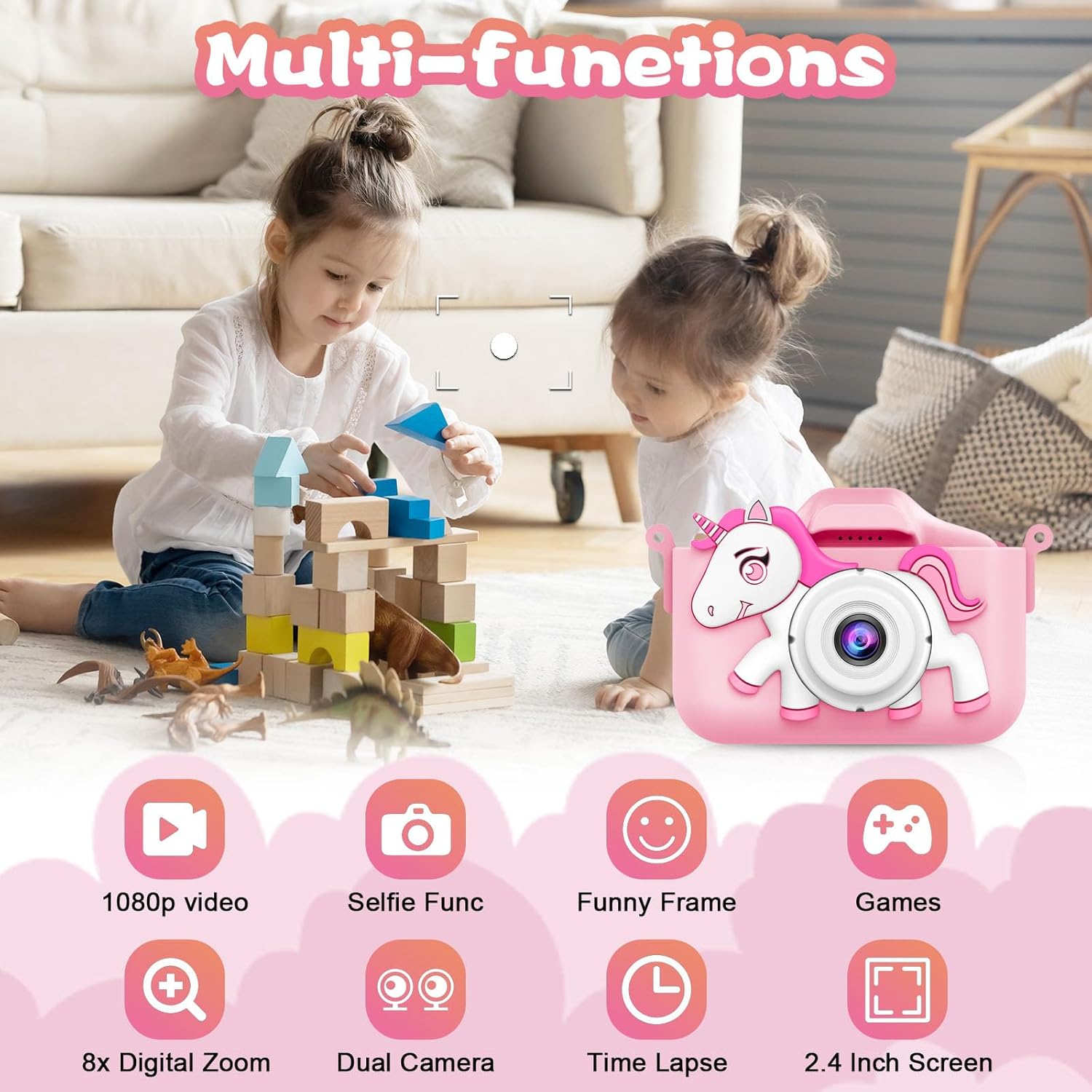 Kids Camera, 32GB SD Card