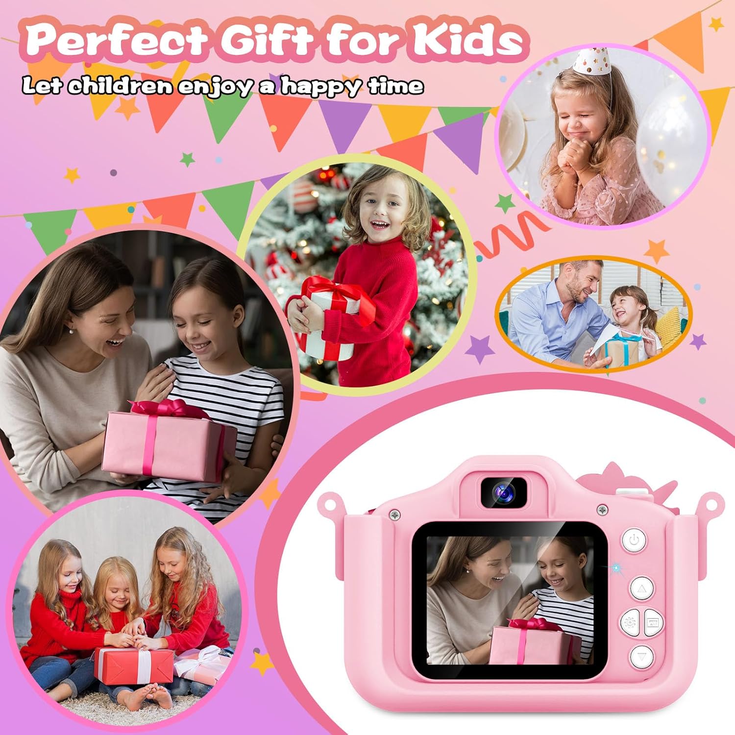 Kids Camera, 32GB SD Card