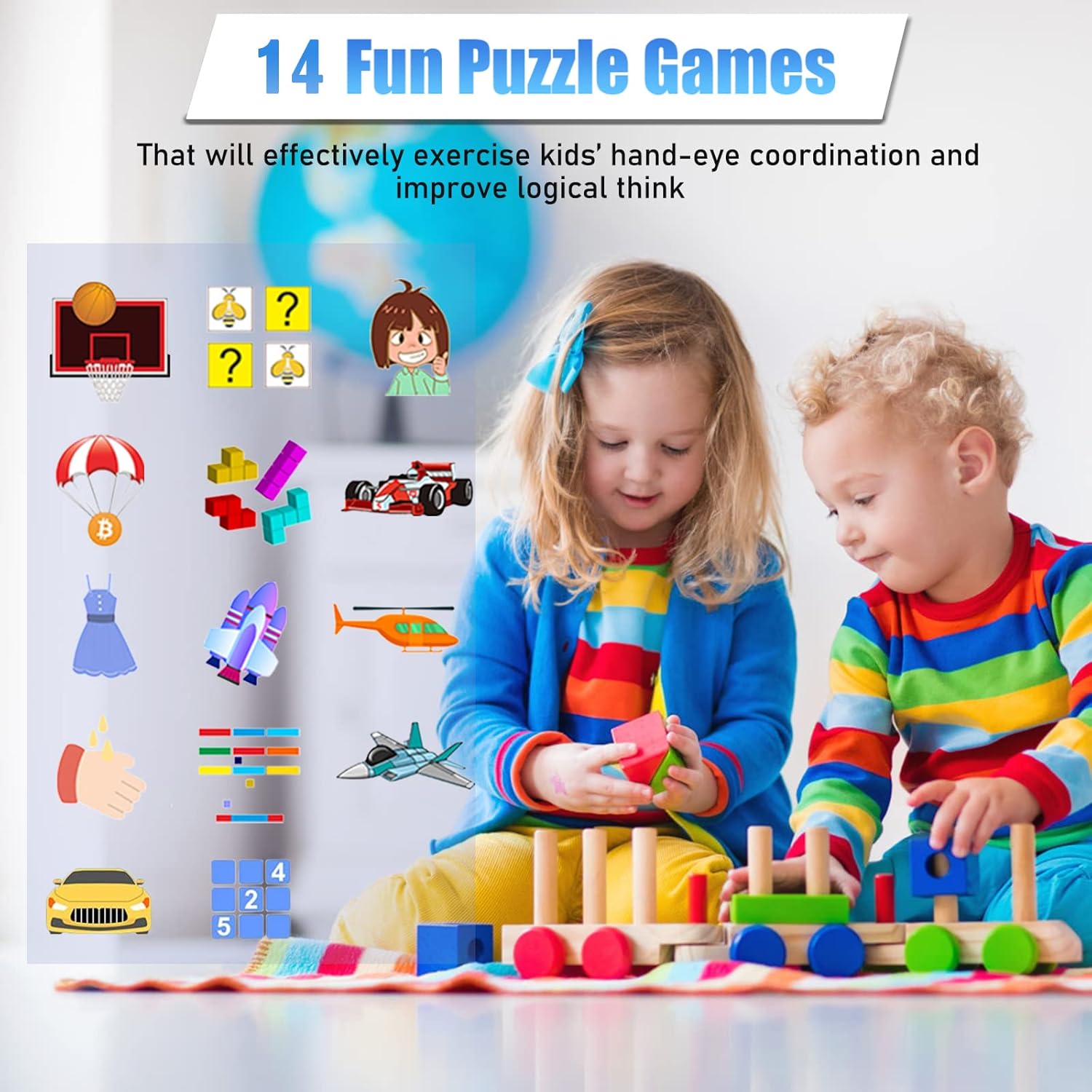 Smart Watch for Kids, Touch Screen Watch with Camera