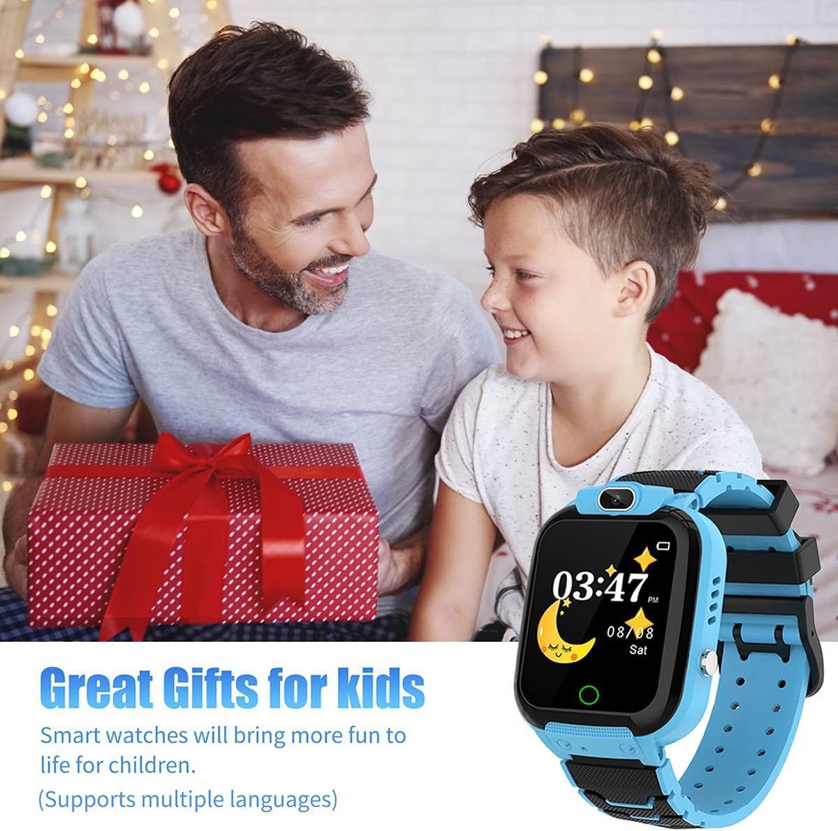 Smart Watch for Kids, Touch Screen Watch with Camera