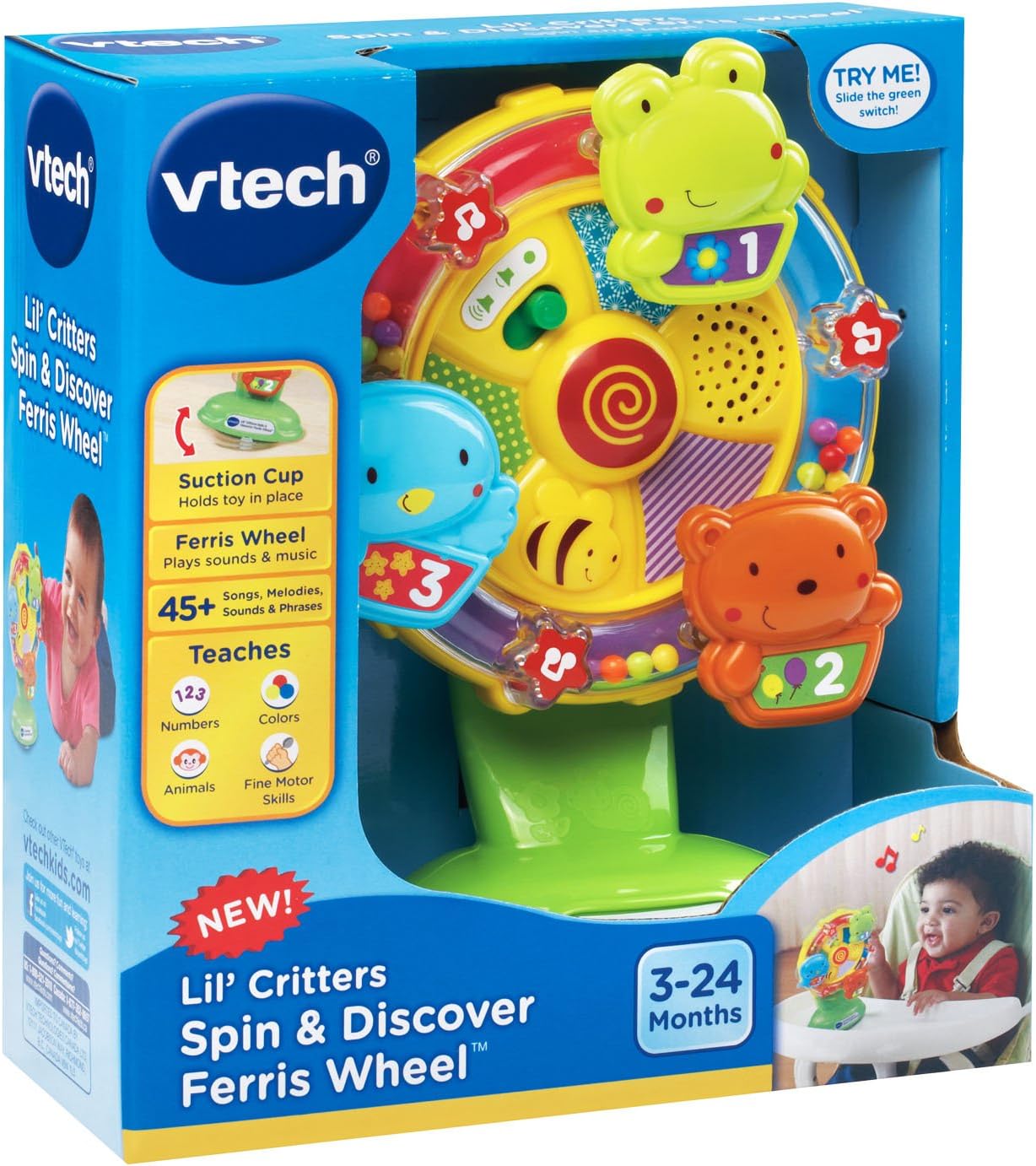 Green Spin and Discover Ferris Wheel