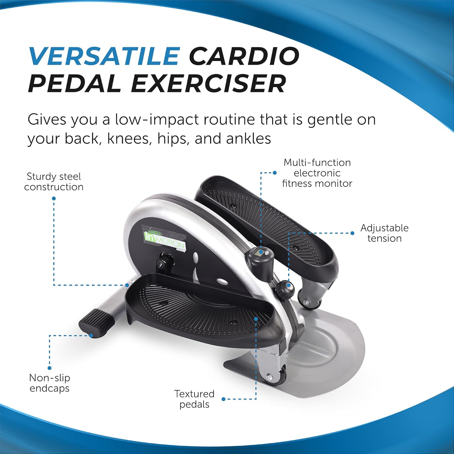 Foot Exerciser Under Table Elliptical