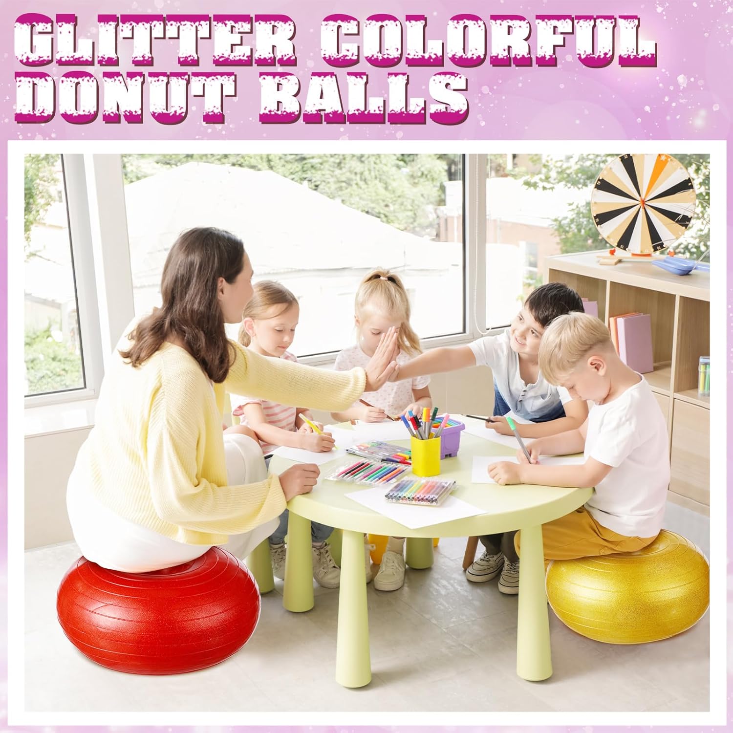 4 Piece Flexible Seating Set