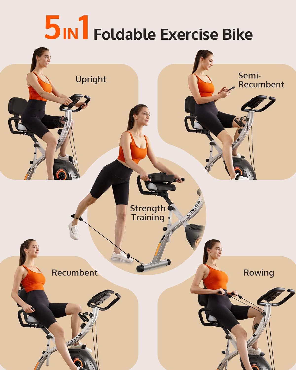 Folding Exercise Bike
