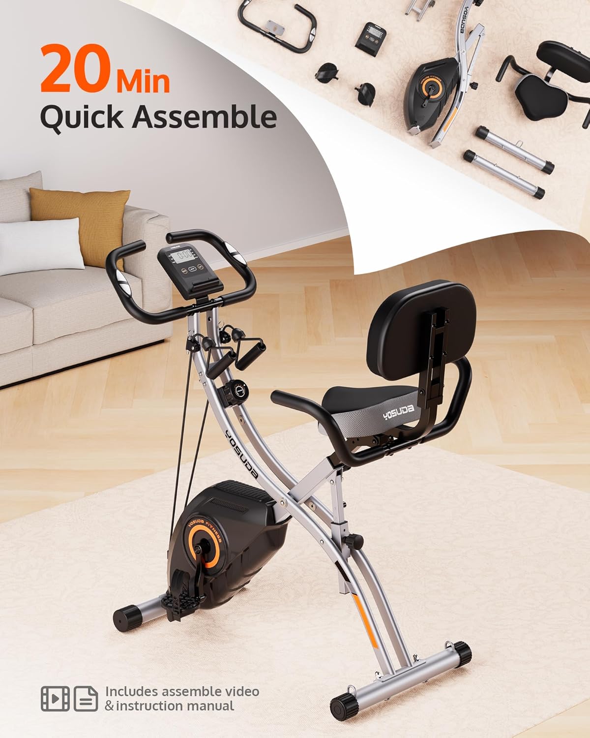 Folding Exercise Bike