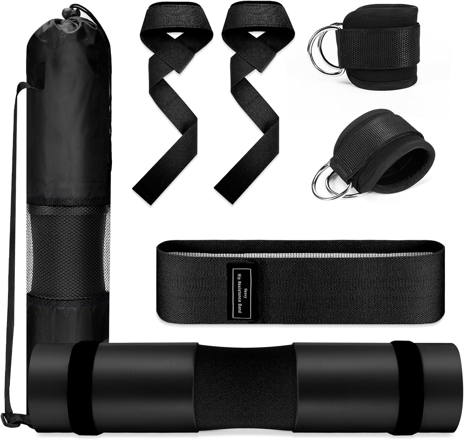 Fitness Barbell Mat Set