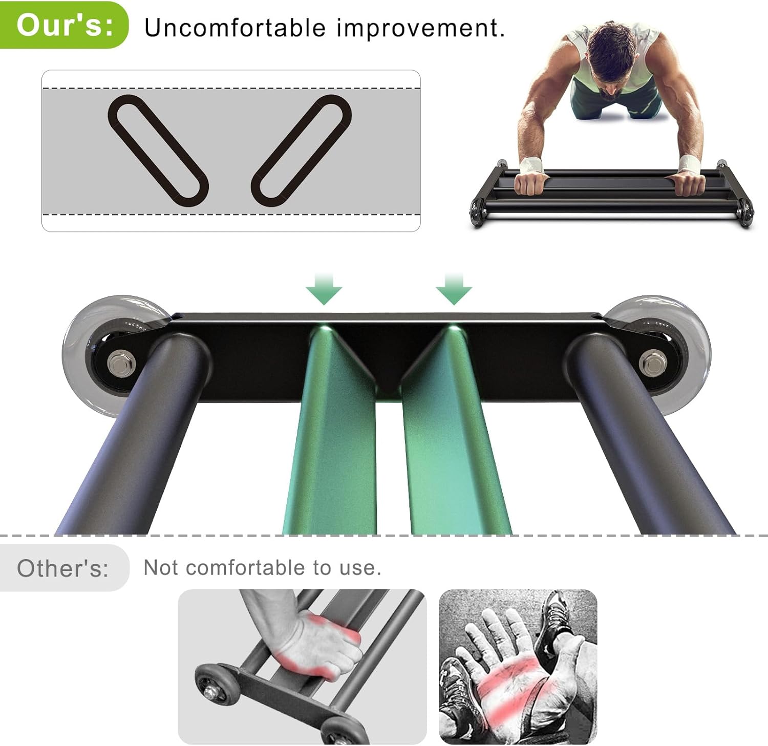 Glute Ham Glider Machine