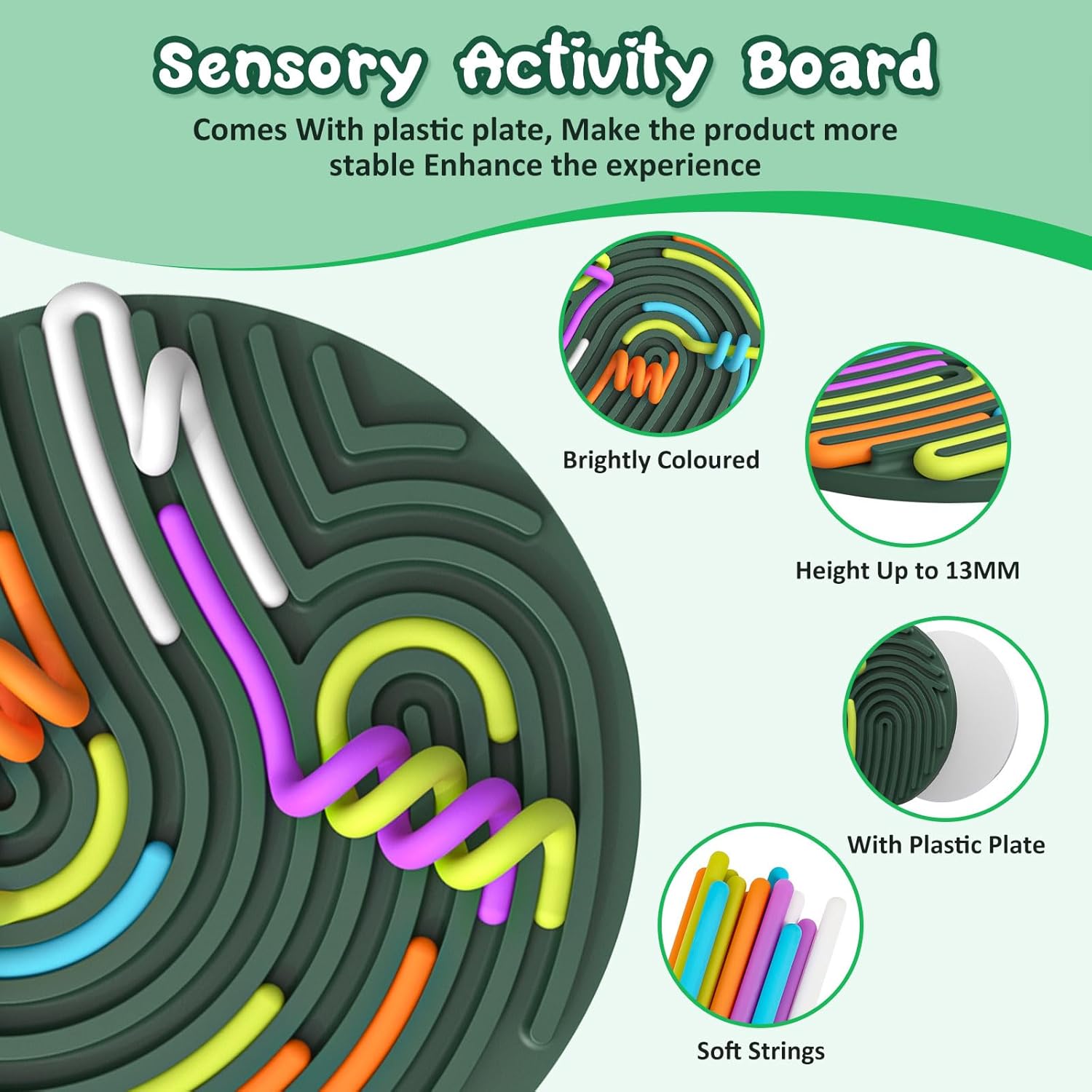 Sensory Activity Board, Gapiks Fidget Toys