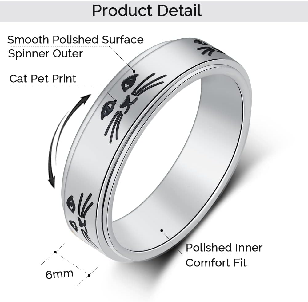 Anxiety Ring, Spinning Ring, Decompression Ring