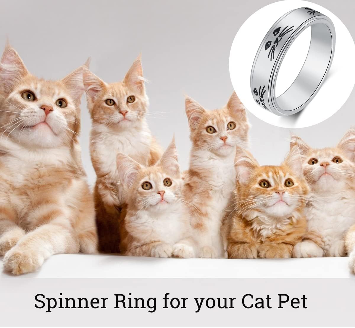 Anxiety Ring, Spinning Ring, Decompression Ring