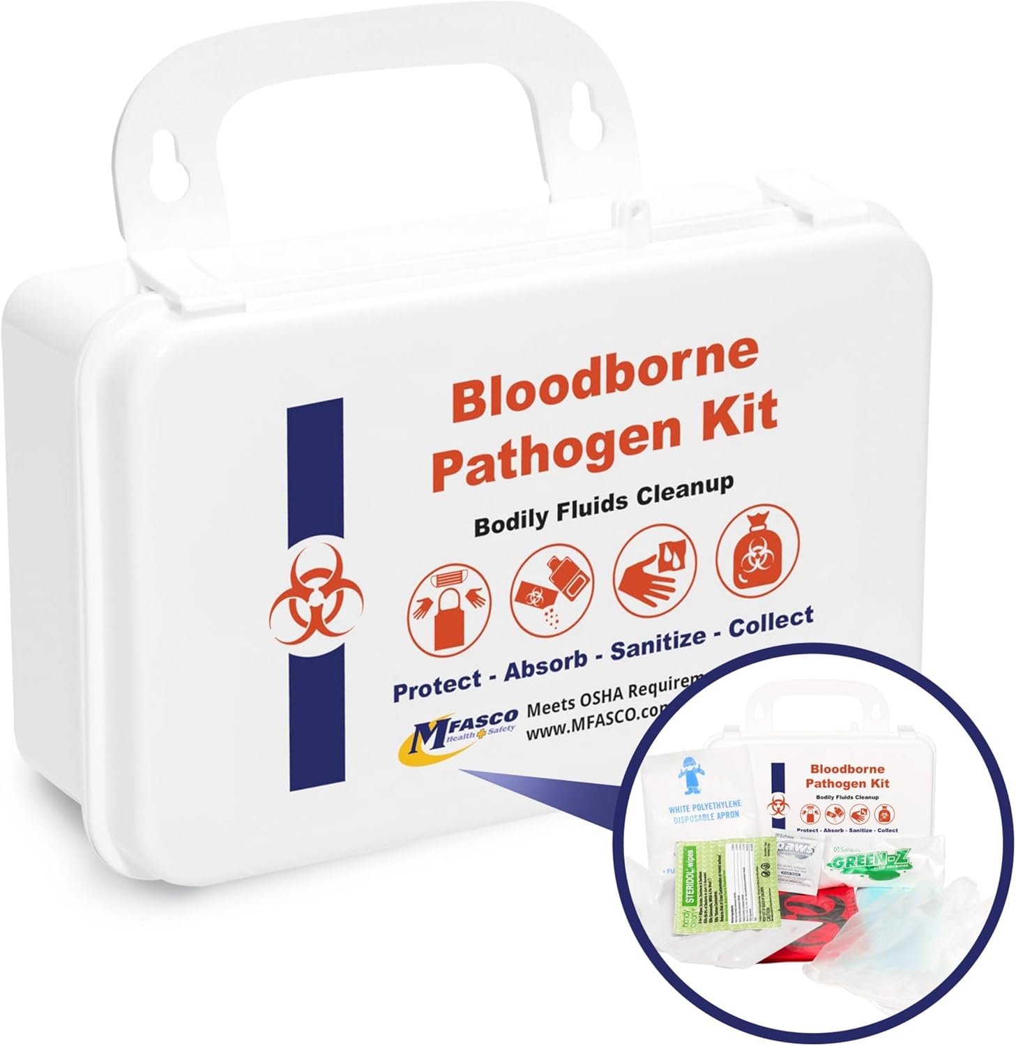 9 Piece Pathogens Clean Up Kit