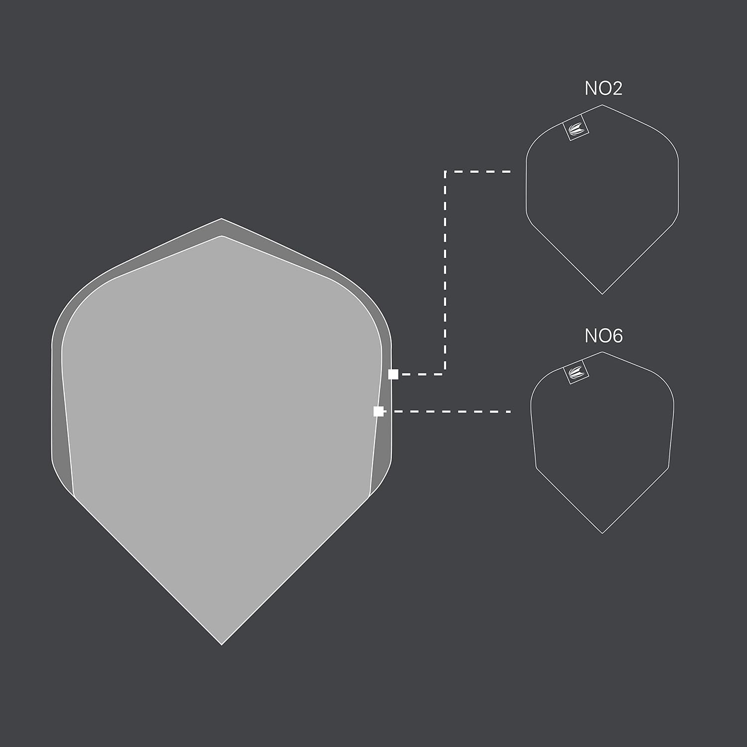 15 Dart Flights, No.2/6 Flight Design