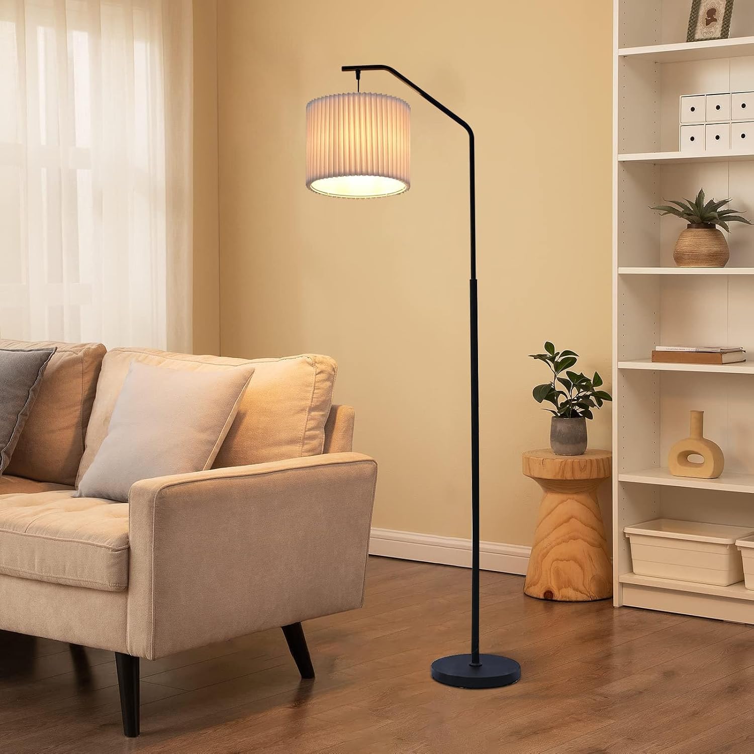 68" Floor Lamp, 9W Edison Bulb