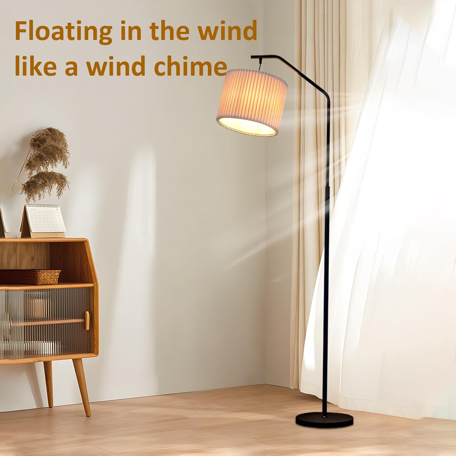 68" Floor Lamp, 9W Edison Bulb