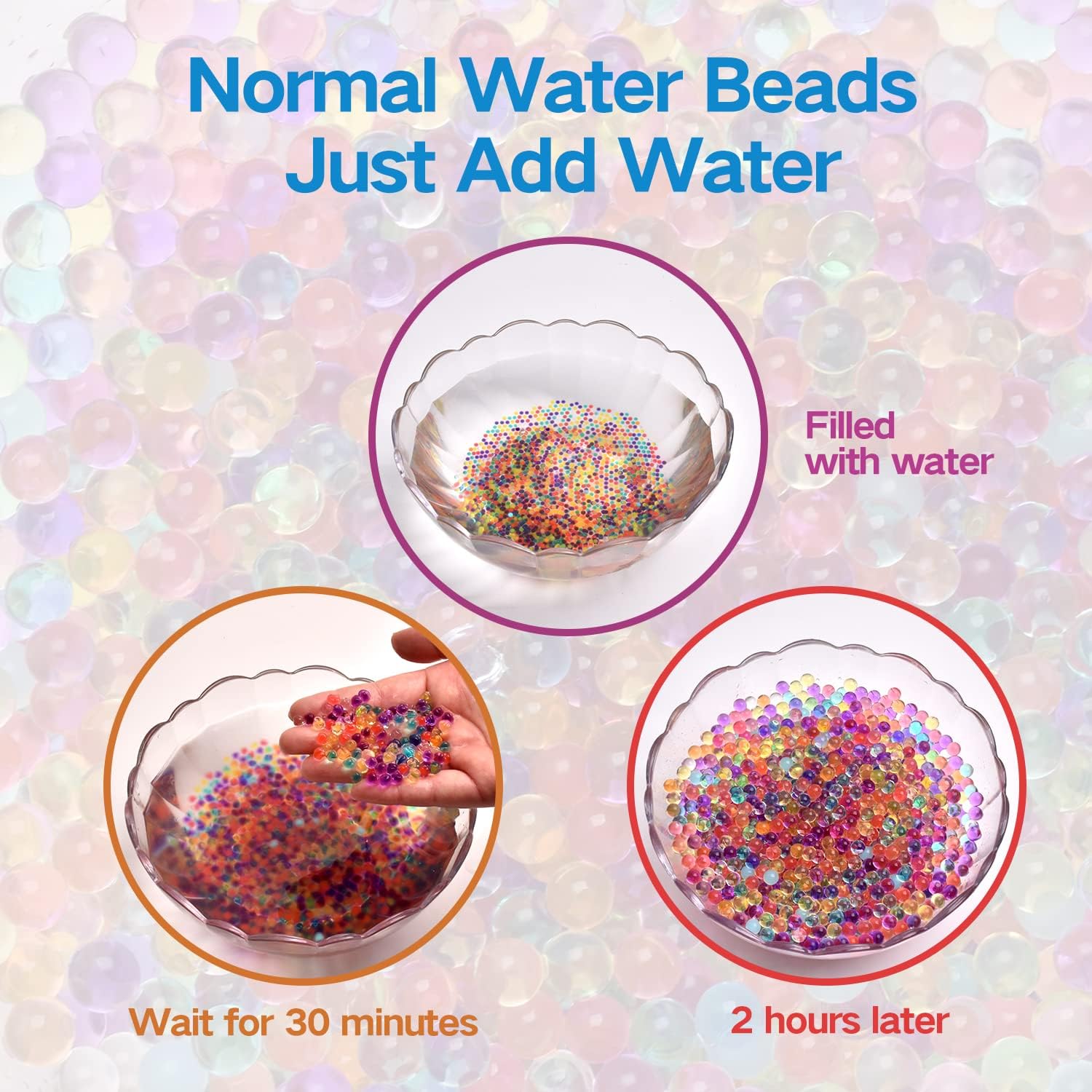 10 Pack Water Globe Beads Refill