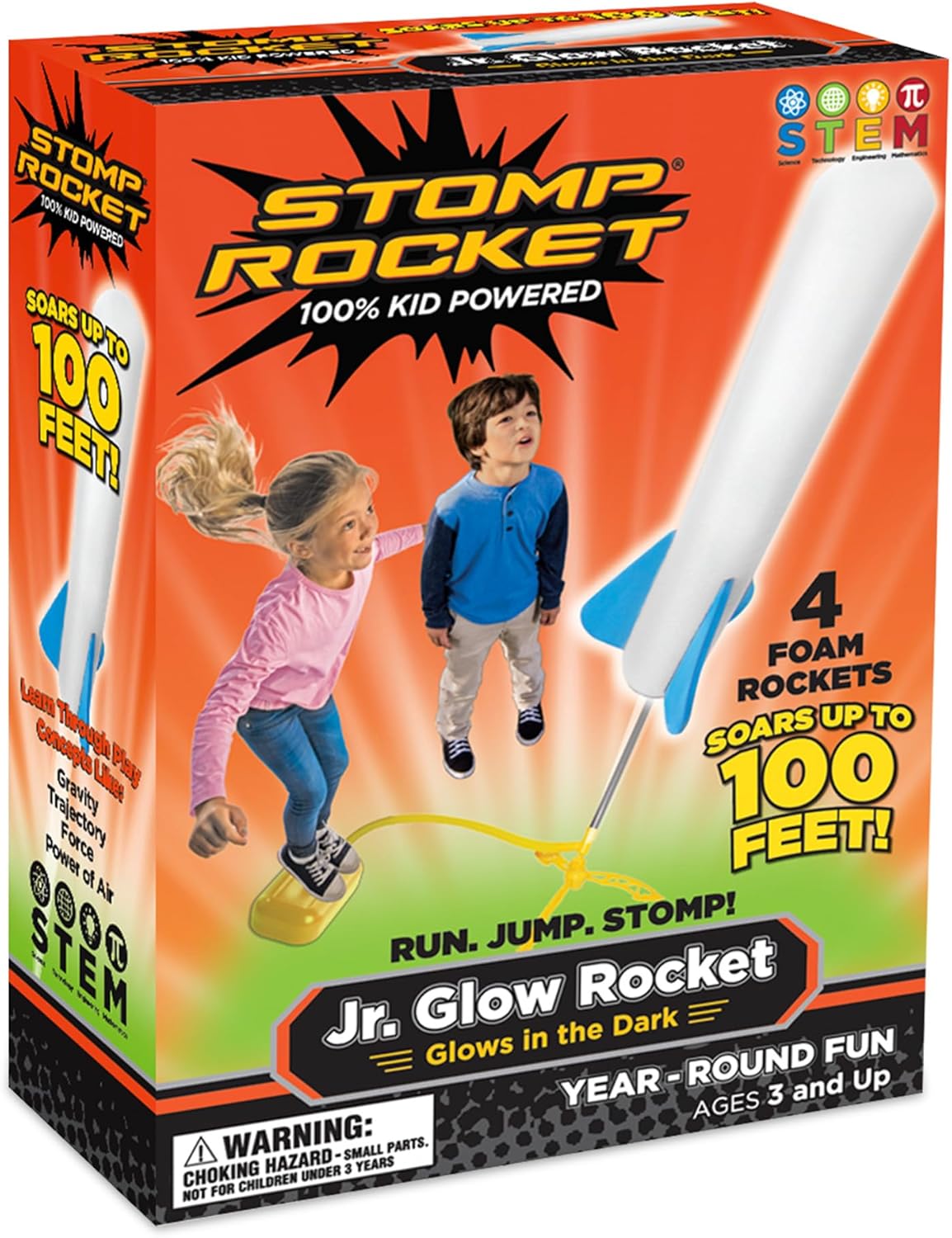 Jr Kids Light Up Rocket Launcher