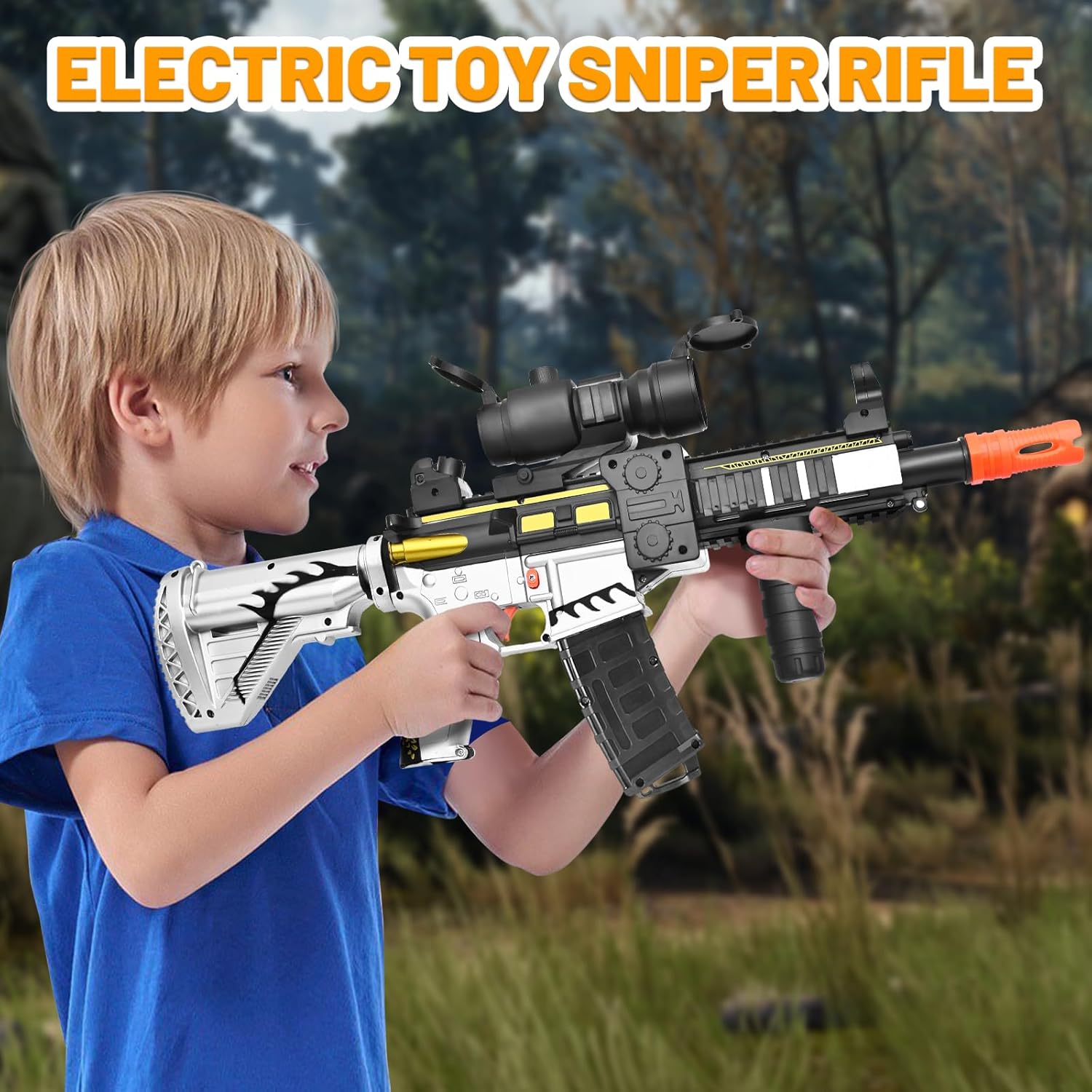Guns Dart Realistic Toys, Electric Sniper Rifle