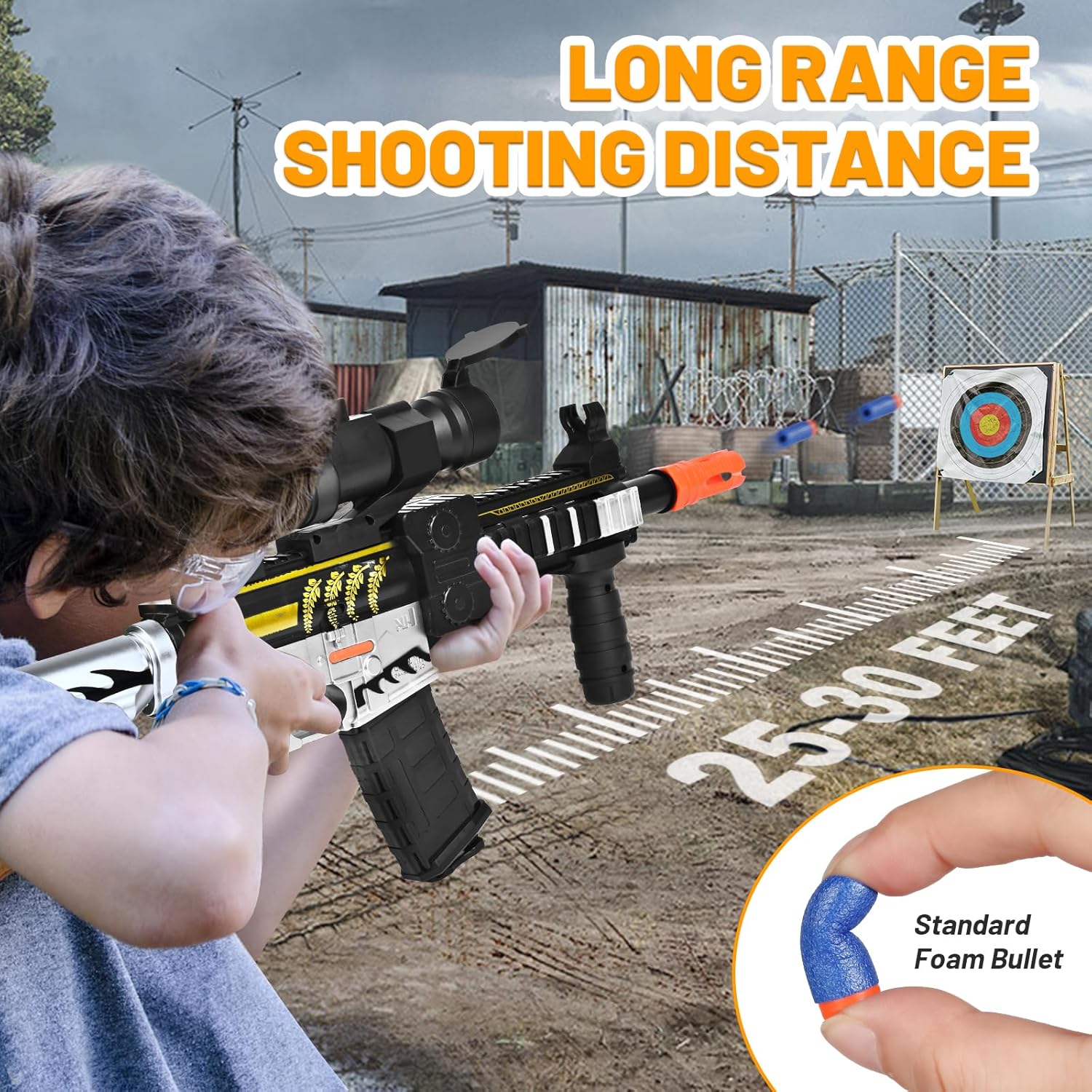 Guns Dart Realistic Toys, Electric Sniper Rifle