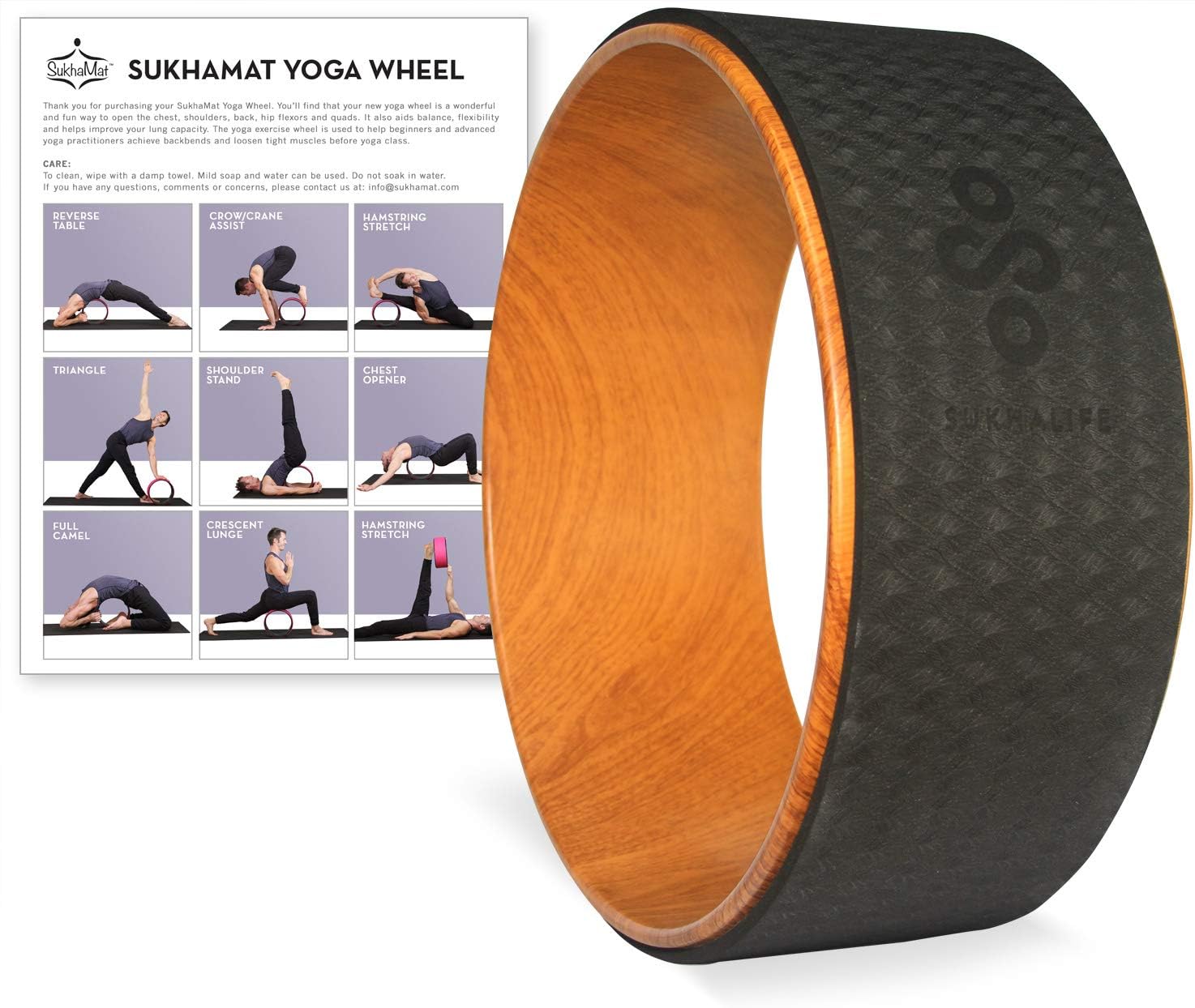 Yoga Wheel - Pro for Deeper Poses