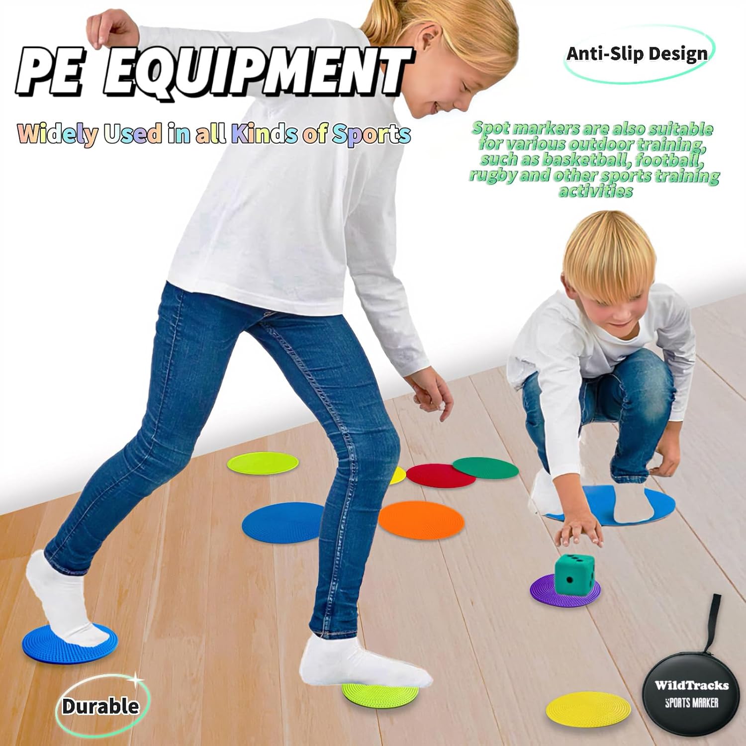 WildTracks Non-Slip Agility Markers