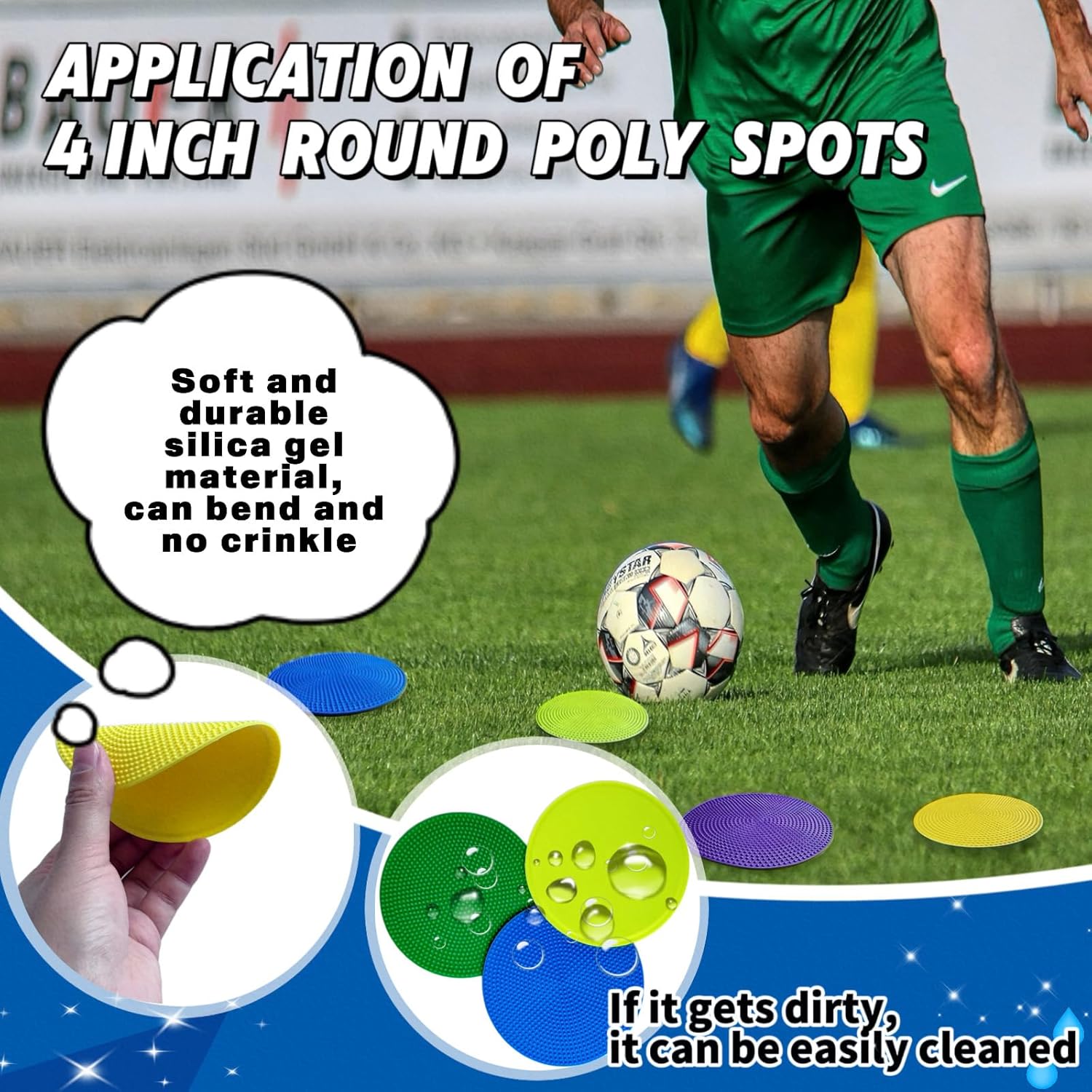 WildTracks Non-Slip Agility Markers