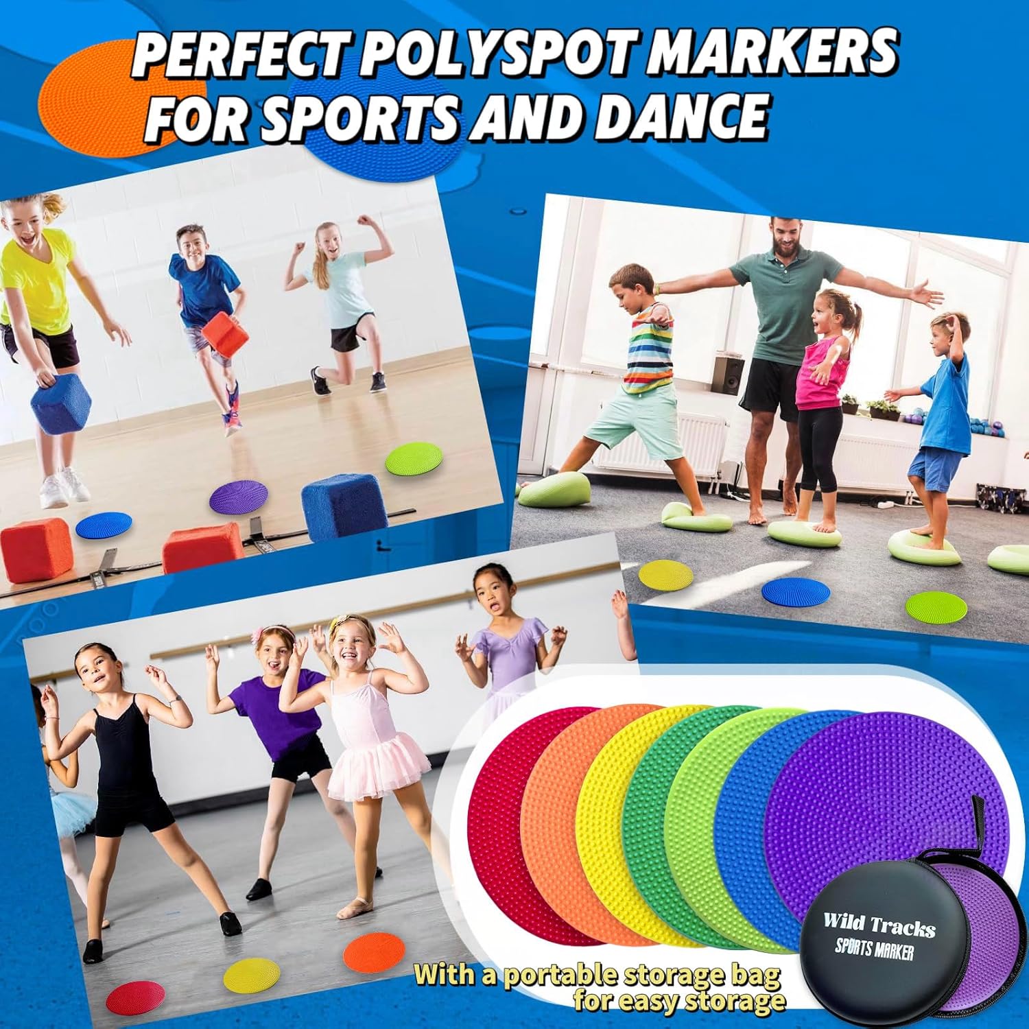 WildTracks Non-Slip Agility Markers